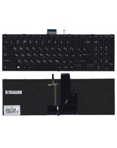 Клавиатура для Toshiba Tecra A50 C черная Vbparts