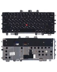 Клавиатура для Lenovo ThinkPad Helix 20CG 20CH 2G Series черная с подсветкой Vbparts