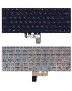 Клавиатура для Asus Zenbook UX334FAC черная с подсветкой Vbparts