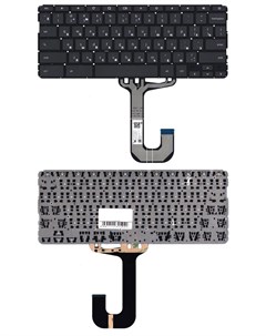 Клавиатура для HP Chromebook 11A NA Series черная Vbparts