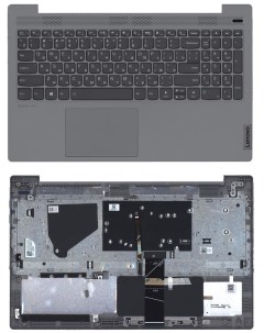 Клавиатура для Lenovo IdeaPad 5 15 топкейс серебристый ver 2 Vbparts