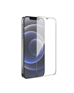 Защитное стекло на iPhone 12 Pro Max 6 7 A34 9D large arc dustproof glass черное Hoco