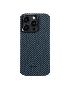 Чехол MagEZ Case 4 для iPhone 15 Pro Max 1500D Black Blue Twill KI1508PM Pitaka