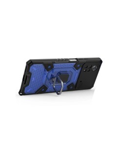 Противоударный чехол с Innovation Case с защитой камеры для Xiaomi Poco X4 Pro 5G Black panther
