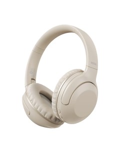 Беспроводные наушники накладные O3 ANC Wireless Headphones бежевые Rock