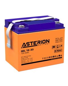 Аккумулятор для ИБП Asterion 33 1 А ч 12 В ASTERION GEL 12 33 NDC Delta battery