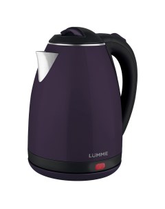 Чайник электрический LU 145 2 л фиолетовый черный Lumme