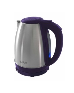 Чайник электрический EK 1 8 01S 1 8 л серебристый фиолетовый Элбэт