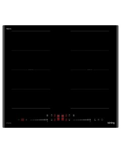 Встраиваемая варочная панель индукционная HIB 68900 B iMove черная Korting