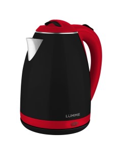 Чайник электрический LU 145 2 л красный черный Lumme