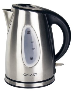 Чайник электрический GL0310 1 8 л серебристый черный Galaxy