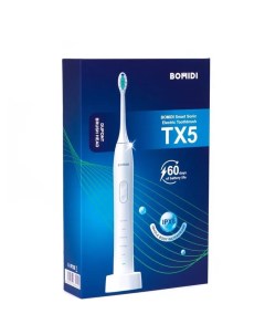 Электрическая зубная щетка TX5 белый Bomidi