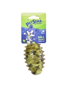 Игрушка для собак Мяч игольчатый термопластичная резина 9 5см Pet star