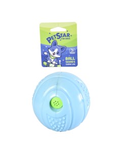 Игрушка для собак Мяч фактурный термопластичная резина 12 8см Pet star