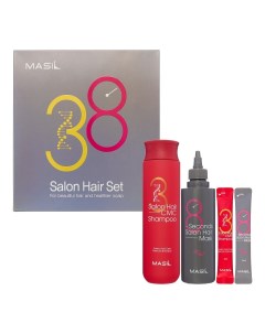 Набор восстанавливающий шампунь для волос с аминокислотами маска для быстрого восстановления волос Masil