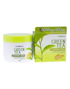 Очищающий крем для лица с экстрактом зеленого чая Foodaholic