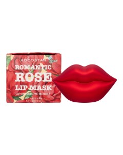 Увлажняющая маска для губ с гидролатом розы Kocostar