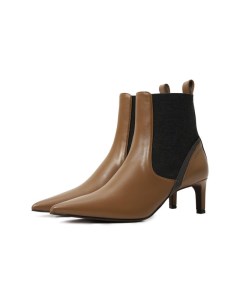 Кожаные ботильоны Brunello cucinelli