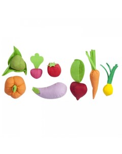 Набор овощей с карточками 8 предметов Paremo