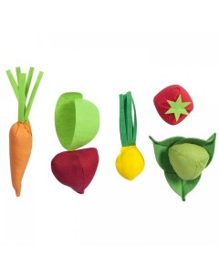 Набор овощей с карточками 5 предметов Paremo