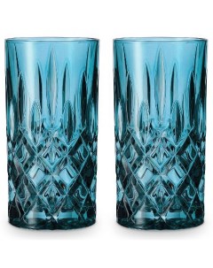 Набор высоких стаканов Noblesse Colors синий 2 шт 395 мл Nachtmann