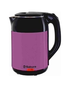 Электрочайник Sakura SA 2168BV фиолетовый черный SA 2168BV фиолетовый черный