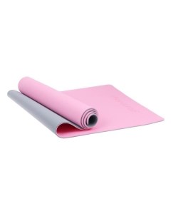 Коврик для йоги ONLYTOP 183 х 61 х 0 6 см розовый 183 х 61 х 0 6 см розовый Onlytop