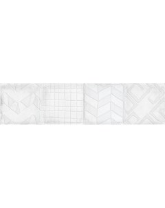 Керамическая плитка Alchimia Decor White 7 5 x 30 кв м Cifre
