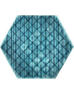 Керамогранит Tribu Blue Shiny Hexa 23 2 x 26 7 кв м Itt ceramic