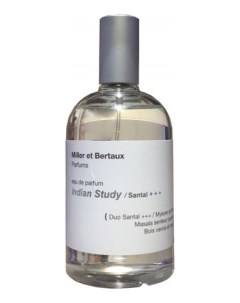 Indian Study Santal парфюмерная вода 100мл уценка Miller et bertaux