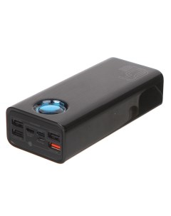 Внешний аккумулятор Power Bank Amblight Digital Display Quick Charge 30000mAh Black PPLG A01 Baseus