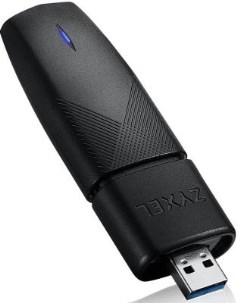 Двухдиапазонный Wi Fi USB адаптер NWD7605 AX1800 802 11a b g n ac ax 600 1200 Мбит с USB3 0 Zyxel