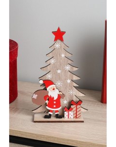 Новогоднее украшение Санта с елкой Cosy&trendy
