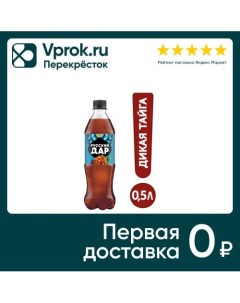 Напиток Русский Дар Газированный Дикая Тайга 500мл Пепсико холдингс