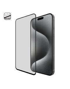 Стекло защитное 3D Cover Premium Tempered Glass для iPhone 15 Pro Max Black Frame Hardiz