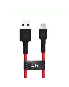 USB кабель Lightning MFi AL805 red 100cm Зми