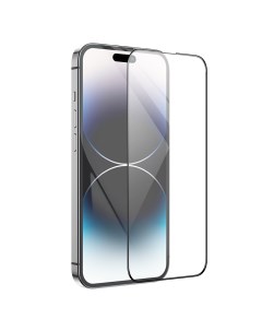 Защитное стекло на iPhone 14 Pro Max G16 Guardian shield serie черное Hoco