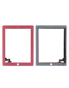Тачскрин Стекло для iPad 2 розовый Nobrand