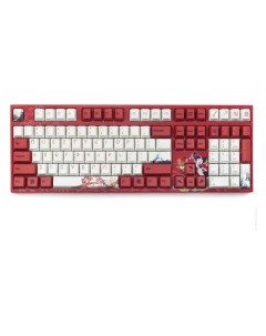 Проводная игровая клавиатура Koi VEA87 Cherry MX Silent Red красный Varmilo