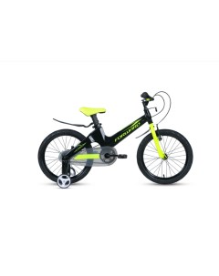 Детский велосипед Cosmo 18 2 0 2021 черно зеленый Forward