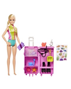 Кукла Кем быть Морской биолог с аксессуарами HMH26 Barbie