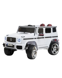 Детский электромобиль Джип Mercedes Benz G63 высокая дверь Белый Toyland