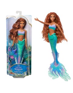 Кукла Little Mermaid Ариэль Русалочка темная кожа HLX08 Disney