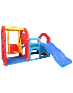 Детский игровой комплекс для дома и улицы HN 708 горка волна качели лаз Haenim toy