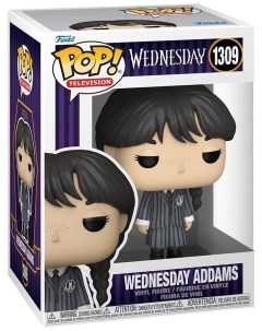 Фигурка POP Уэнздей Аддамс Wednesday Addams 1309 подставка 10 cм Funko