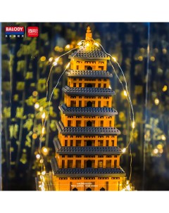 Конструктор 3D из миниблоков Большая Пагода 2191 дет BA16161 Balody