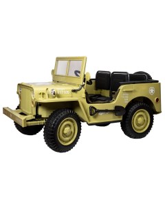 Детский электромобиль Джип Jeep Willys YKE 4137 Matcha Toyland