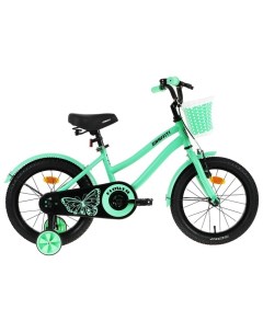 Велосипед Flower 16 цвет светло зеленый Graffiti
