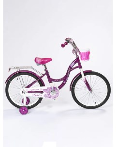 Велосипед детский GIRL фиолетовый на рост 115 140 см Zigzag