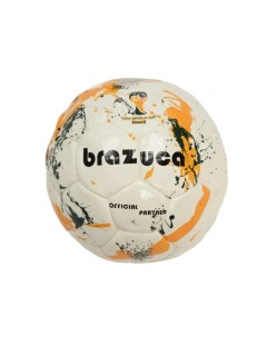 Футбольный мяч Brazuka 5 white orange Libera